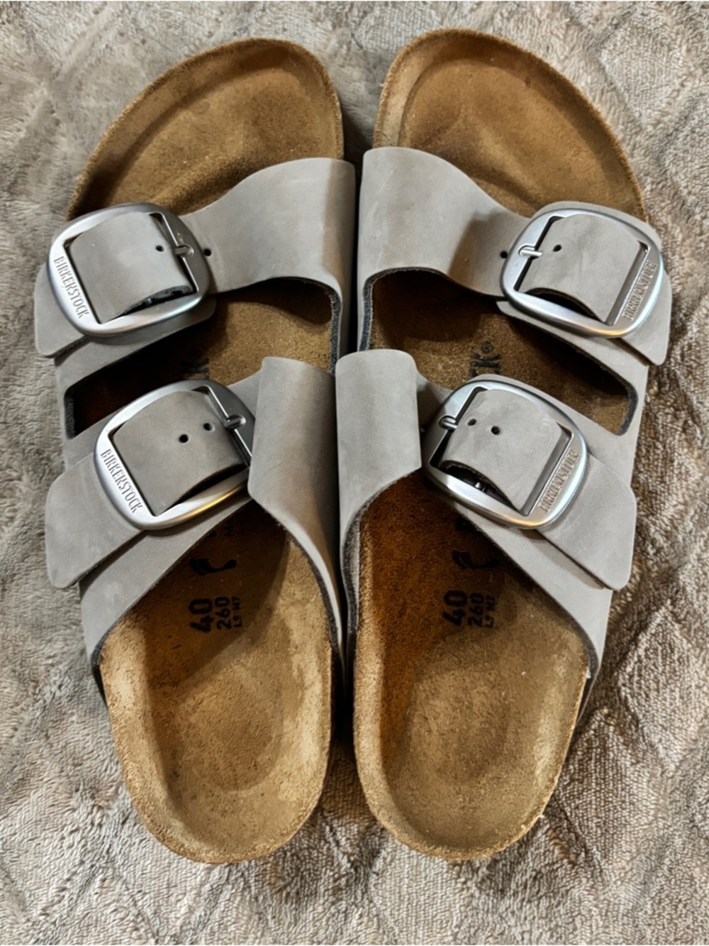 Birkenstock Arizona Sandals, Size-40, Ladies-9,  Men’s-7